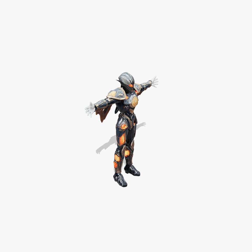 Futuristic Battle Armor model pack